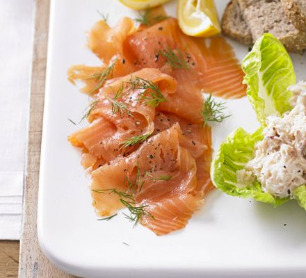 Scandi smoked salmon