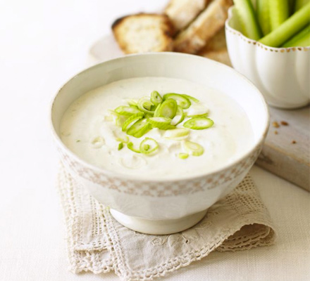 Ricotta & spring onion dip