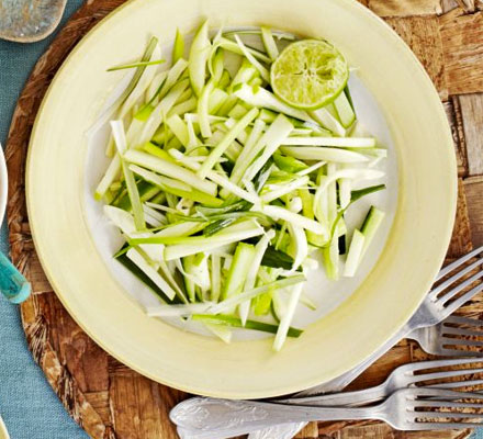 Shredded greens salad