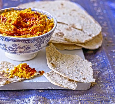 Seeded flatbreads