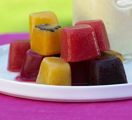 Smoothie cubes