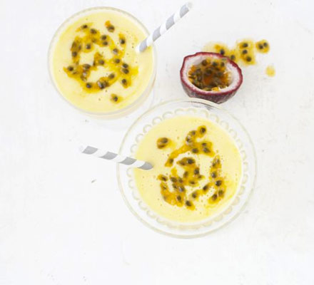 Mango & passion fruit smoothie