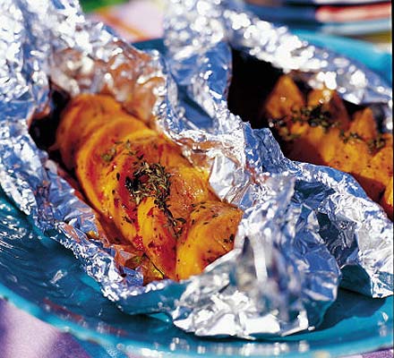 Hot & spicy sweet potatoes