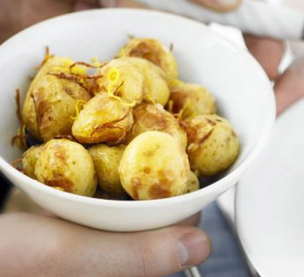 Lemon-roasted new potatoes