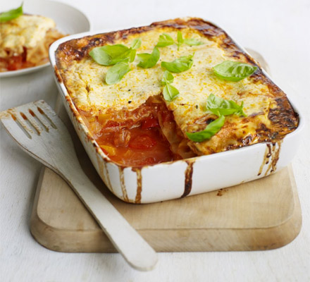 Chorizo & pepper lasagne