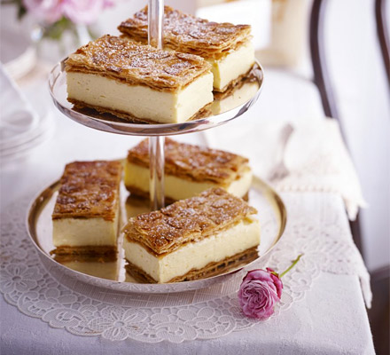 Vanilla custard slices