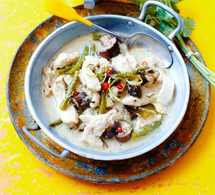 Thai green chicken curry