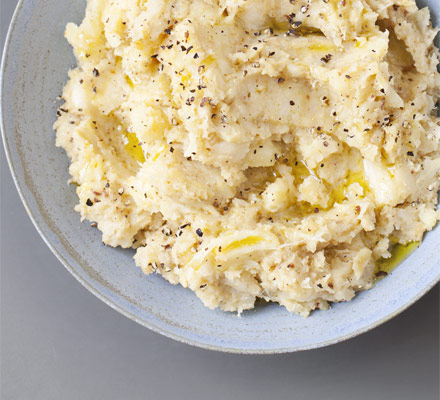 Curried parsnip mash