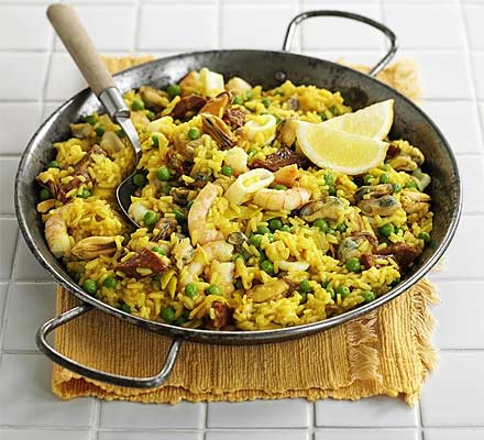 Easiest ever paella