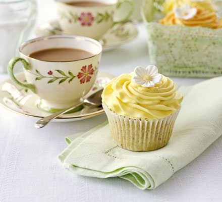 Lemon & poppyseed cupcakes