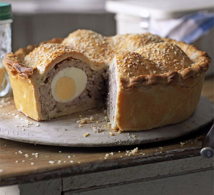 Scotch egg pie