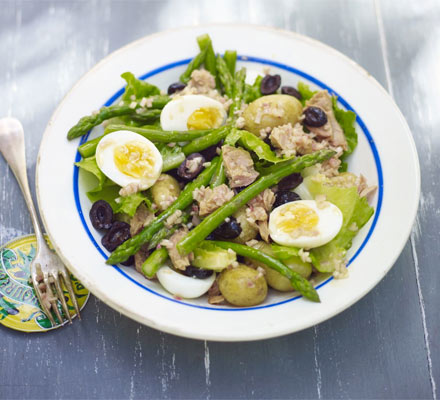 Asparagus & tuna salad