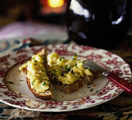 Gentlemen’s relish & scrambled eggs