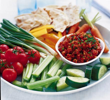 Tomato & pepper dip