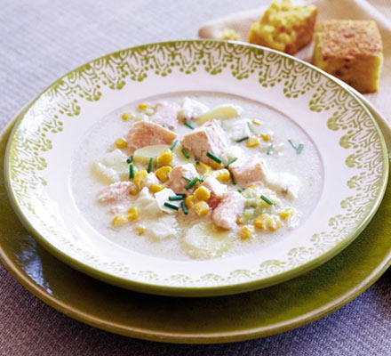 Chunky fish chowder