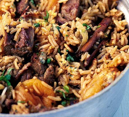 Spicy Moroccan rice