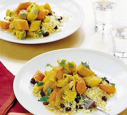 Mixed vegetable tagine
