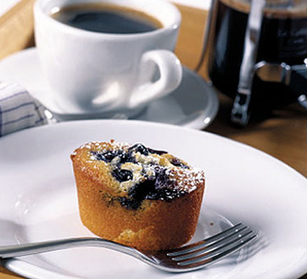 Blueberry &  lemon friands