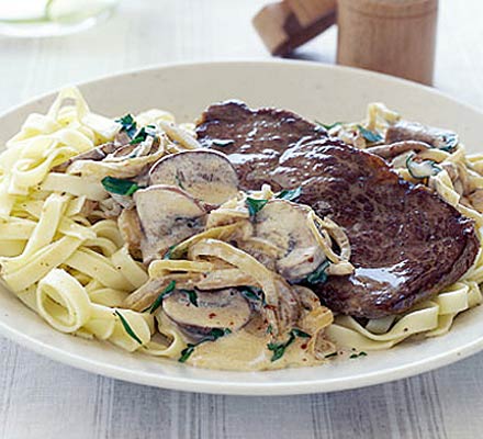 Stroganoff steaks