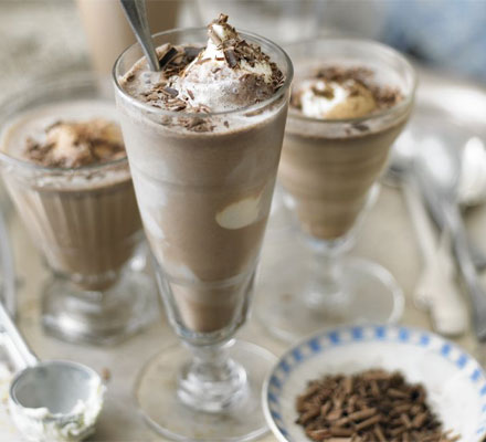 Mocha milkshake