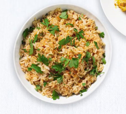 Spiced tomato rice