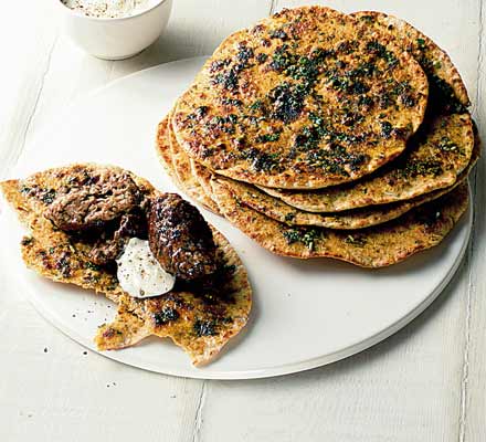 Spiced flat breads