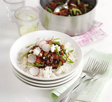 Black bean chilli