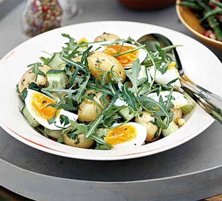 Egg & new potato salad
