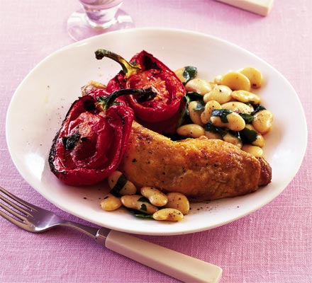 One-pan summer chicken