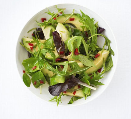 Avocado & chilli salad