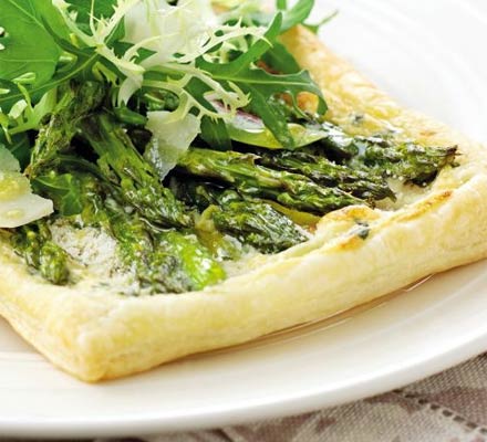 Asparagus & Parmesan pastries