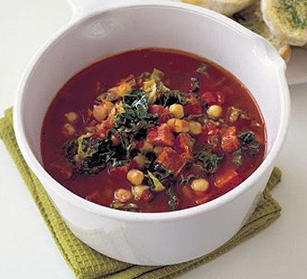 Chorizo & chickpea soup