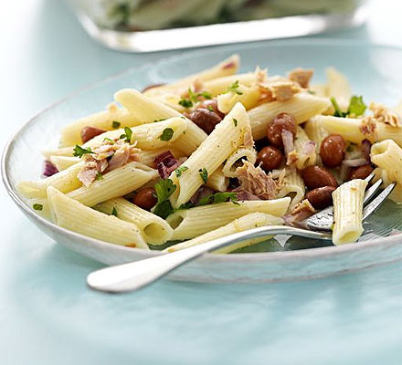 Speedy tuna pasta salad