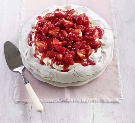 Strawberry Pavlova