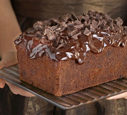 Dense & dark chocolate loaf