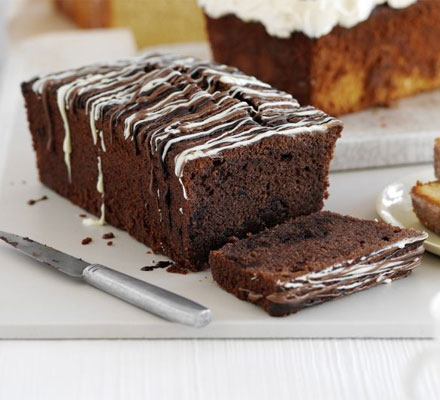 Double chocolate loaf cake