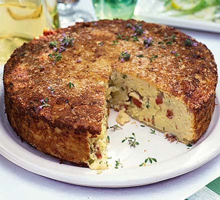 Sicilian potato cake