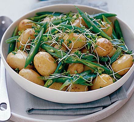 potatoes cress beans favourite