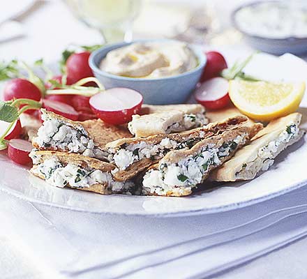 Crisp feta nibbles