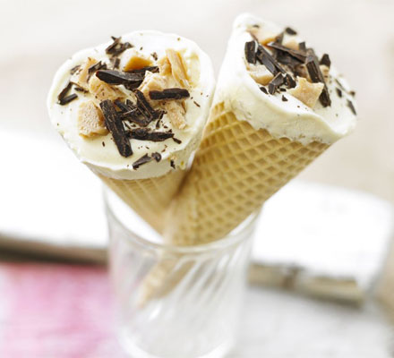 Homemade cornettos