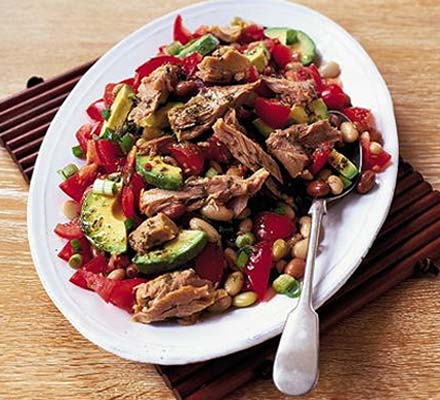 Mexican tuna & bean salad