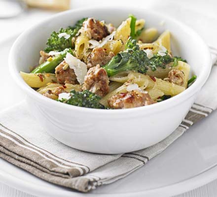 Sausage & broccoli pasta
