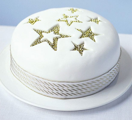Star sparkle cake