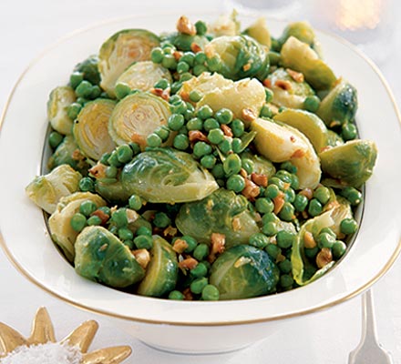 Brussels sprouts with hazelnut & orange butter