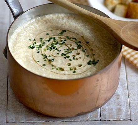 Creamy mushroom soup