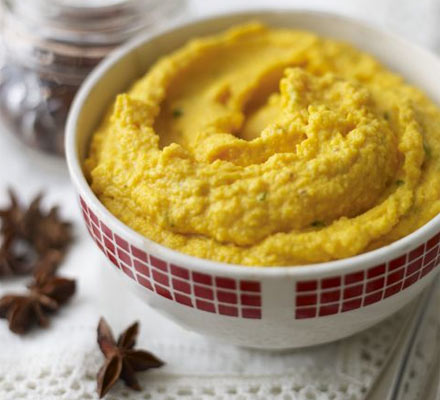 Carrot & star anise purée