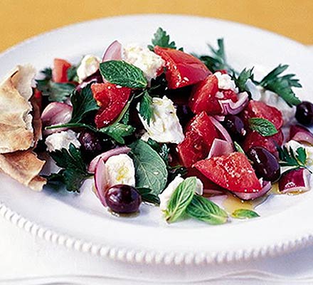 Simple Greek salad
