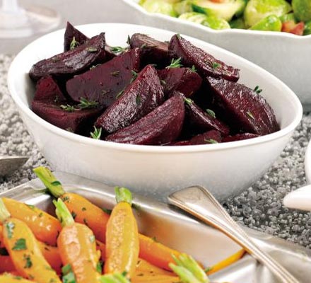 Honey-roast beetroot