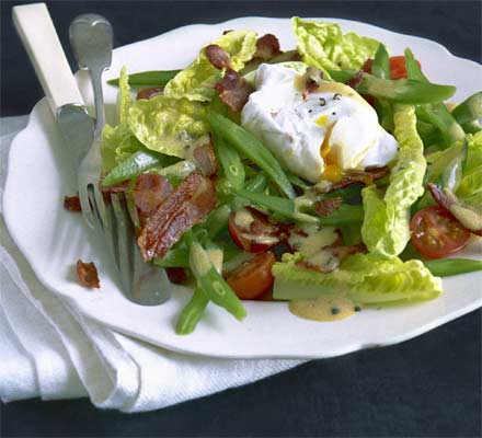 Bistro runner bean salad