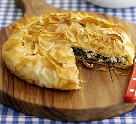 Crispy Greek-style pie